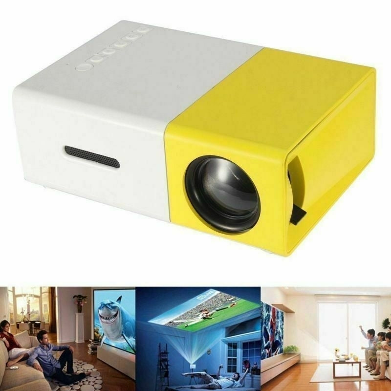 Mini Pocket LED Home Cinema Projector HD 1080P Portable Cinema HDMI USB Image 2