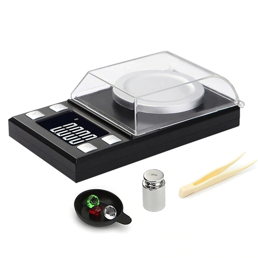 Digital Milligram 50g 0.001g High Precision Mini Electronic Jewelry Scale Image 1