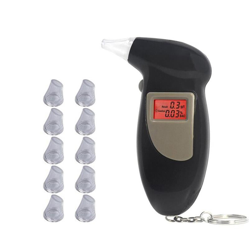 Digital Police Breath Alcohol Beer Tester Self Analyser Detector Breathalyser Image 1