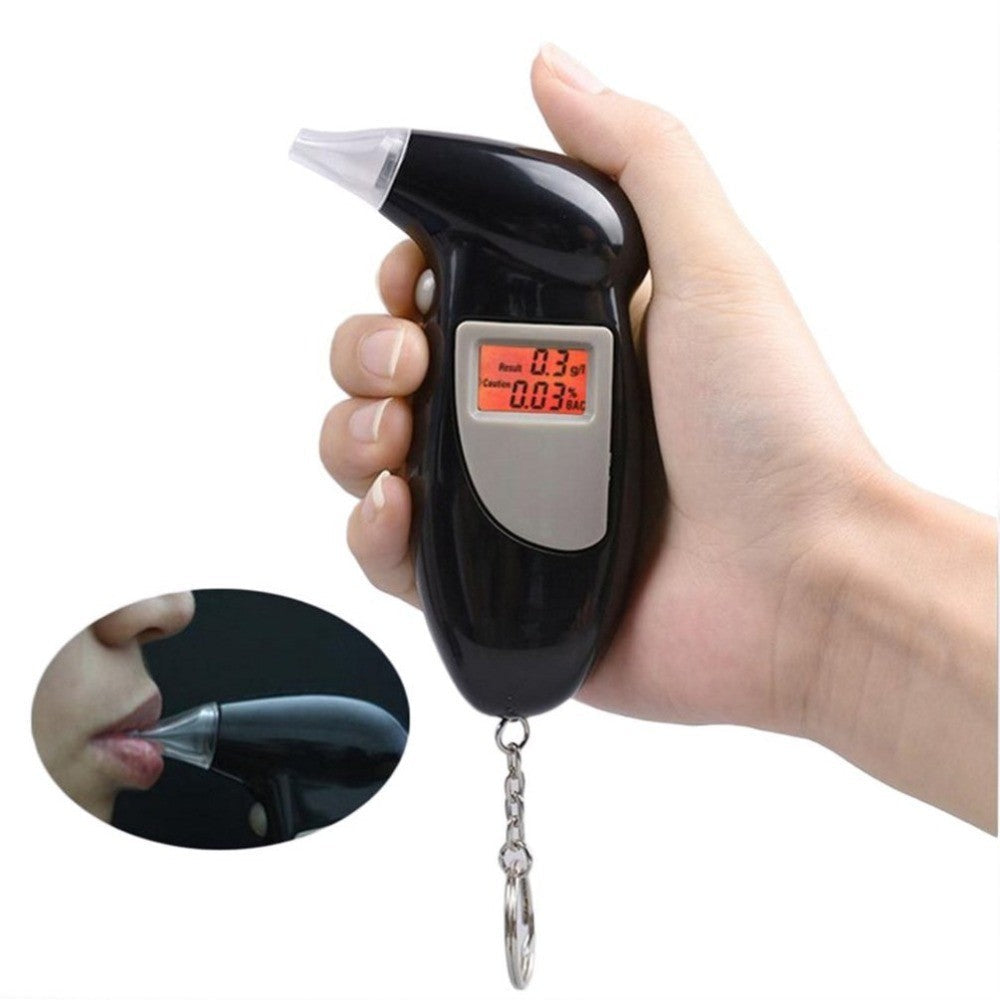 Digital Police Breath Alcohol Beer Tester Self Analyser Detector Breathalyser Image 3