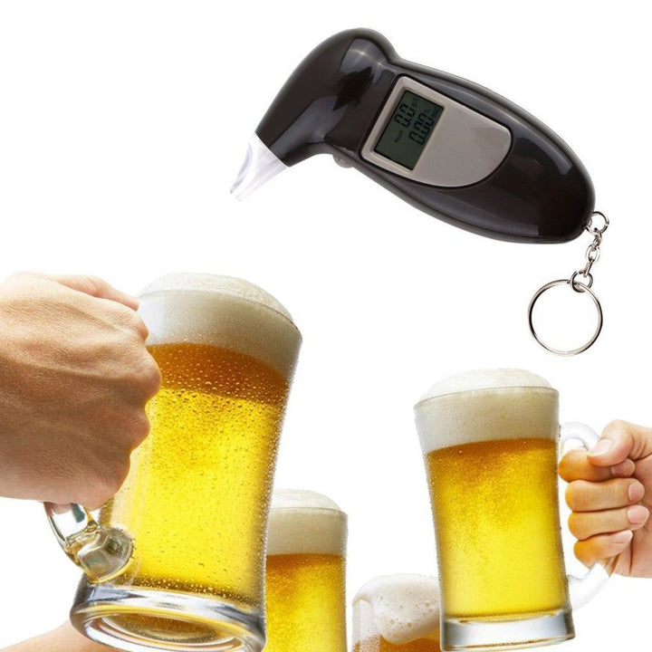 Digital Police Breath Alcohol Beer Tester Self Analyser Detector Breathalyser Image 4