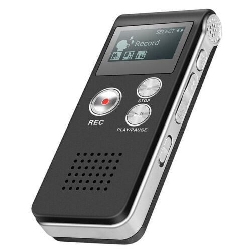 Digital Voice Recorder Mini Dictaphone Audio Sound Recorder Image 1