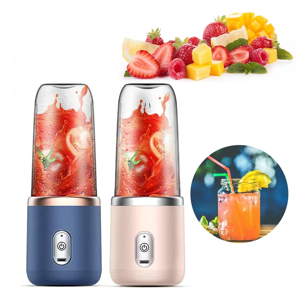 Portable Blender USB Rechargeable Personal Food Smoothie Maker Mixer Juicer Image 2