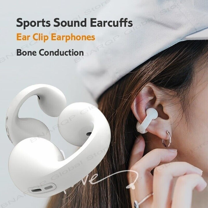 TWS Bluetooth 5.3 Earphones Earring Wireless Headphone With Mic Image 3