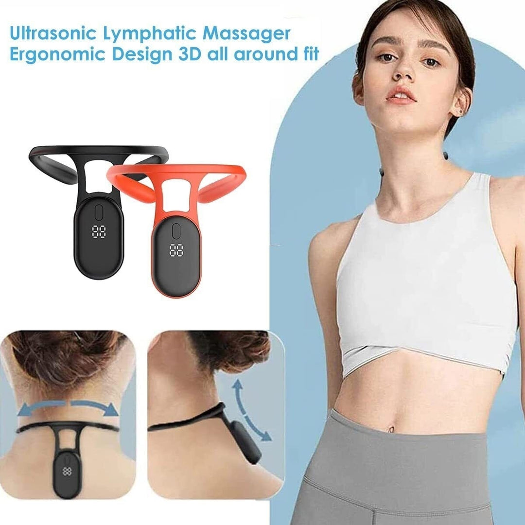 Ultrasonic Portable Lymphatic Soothing Body Slimory Shaping Neck Instrument Image 3