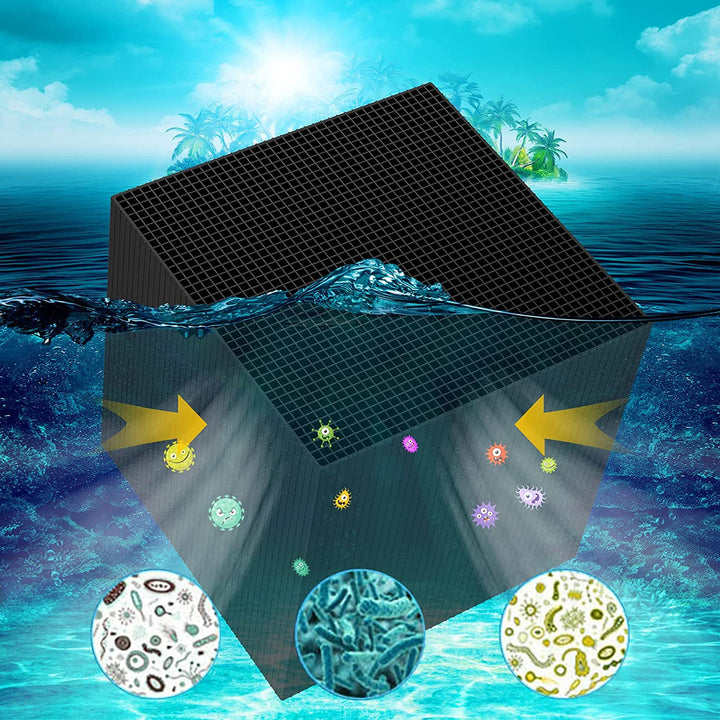 Eco-Aquarium Water Purifier Cube Water Clean Filter Activated Carbon Tool Block Image 7