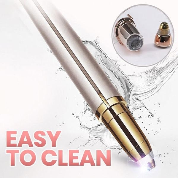 Electric Eyebrow Trimmer Finishing Touch Flawless Brows Hair Remover LED Light Image 10