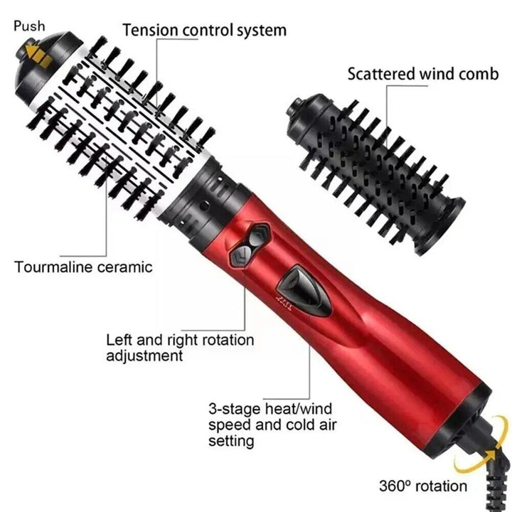 3-in-1 Hot Air Styler and Rotating Hair Dryer Image 7