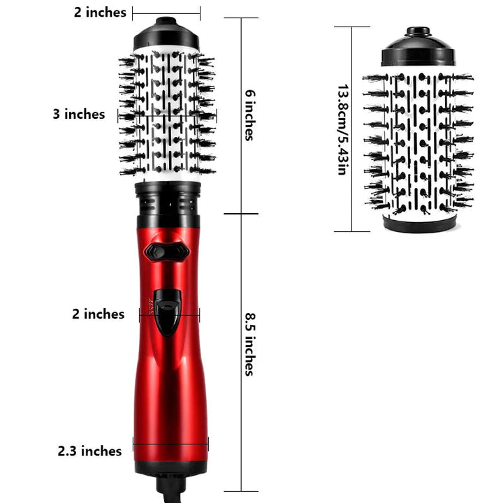 3-in-1 Hot Air Styler and Rotating Hair Dryer Image 9