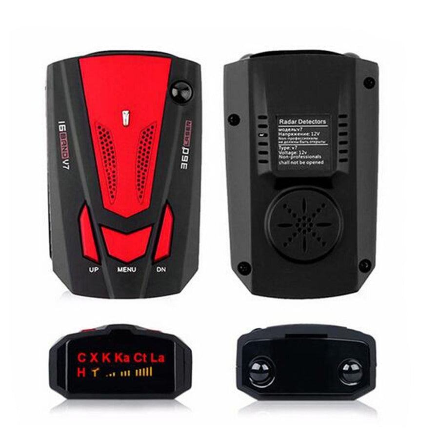 360 Degree Car Speed Limited Detection Voice Alert Car Anti Radar Detector Image 1