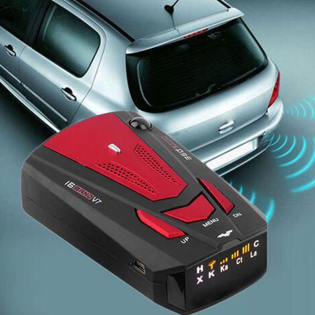 360 Degree Car Speed Limited Detection Voice Alert Car Anti Radar Detector Image 4