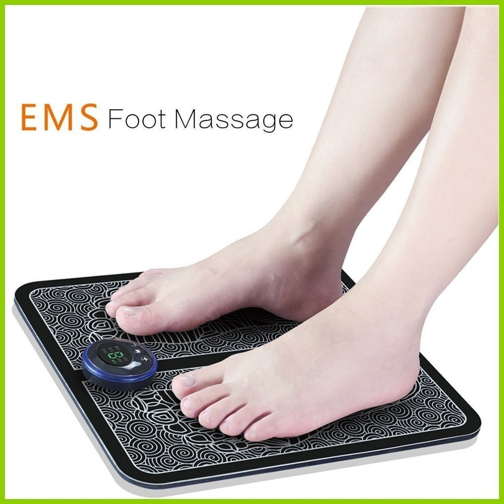 EMS Acupoints Stimulator Massage Foot Mat Image 2