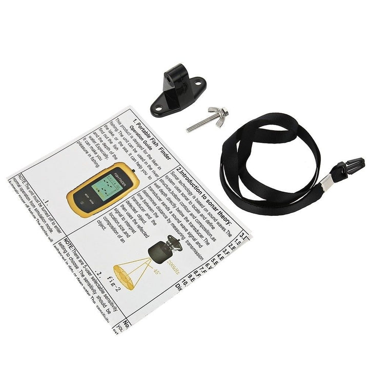 Fish Finder Depth Finder Sonar Alarm Marine Boat Fish finder Navigation Tools Image 7