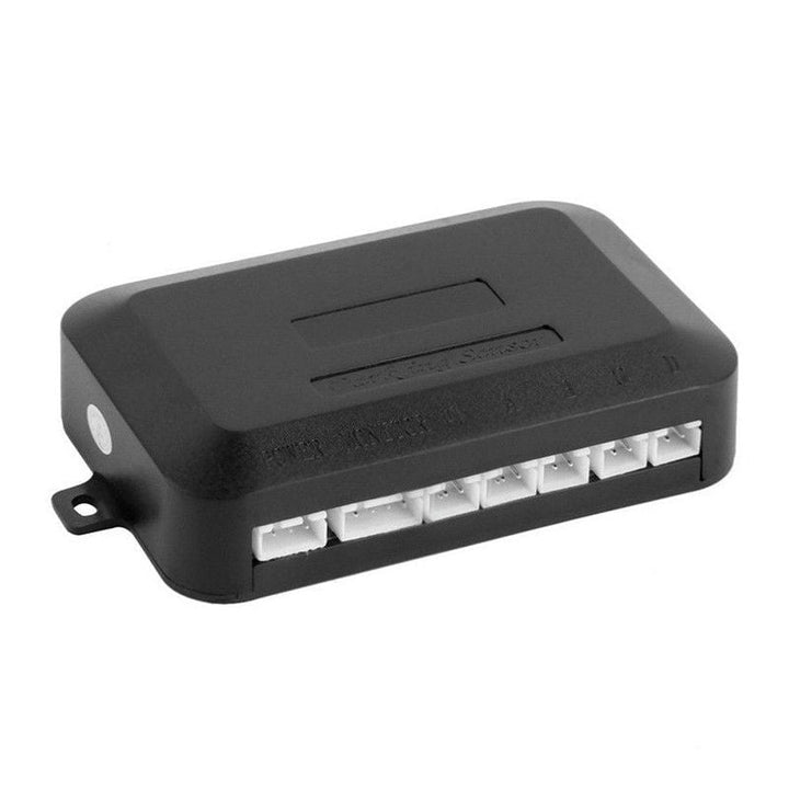 4 Parking Sensors LED Display Car Reverse Radar System Alarm Kit Black Image 3
