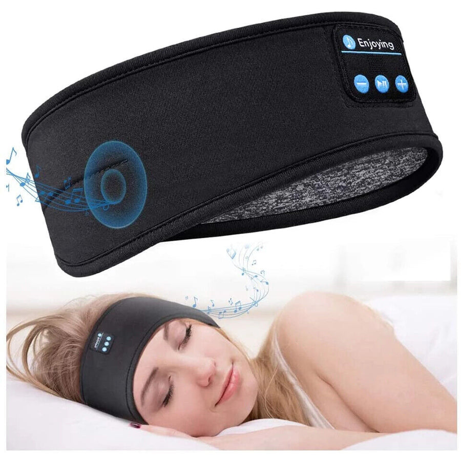 Fone Bluetooth Earphones Sports Sleeping Headband Elastic Wireless Headphones Image 1