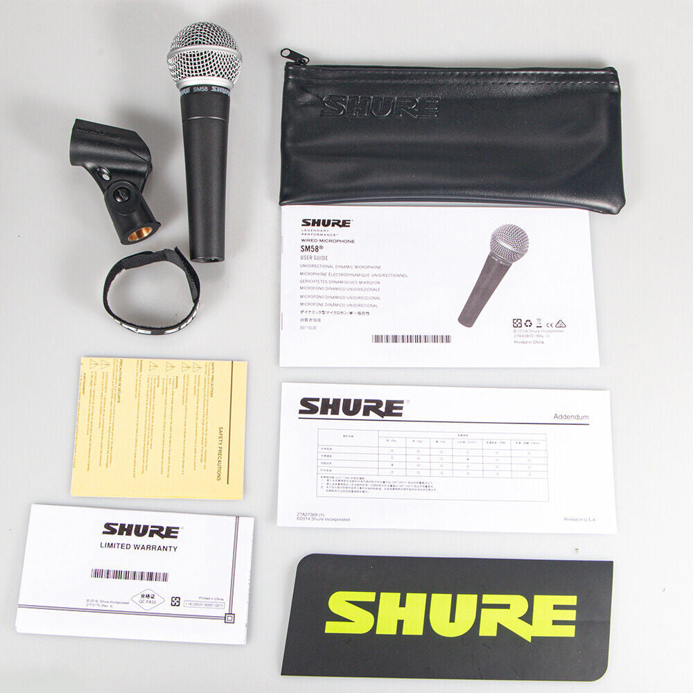For Shure SM58s Vocal Microphone with On Off Switch Image 2