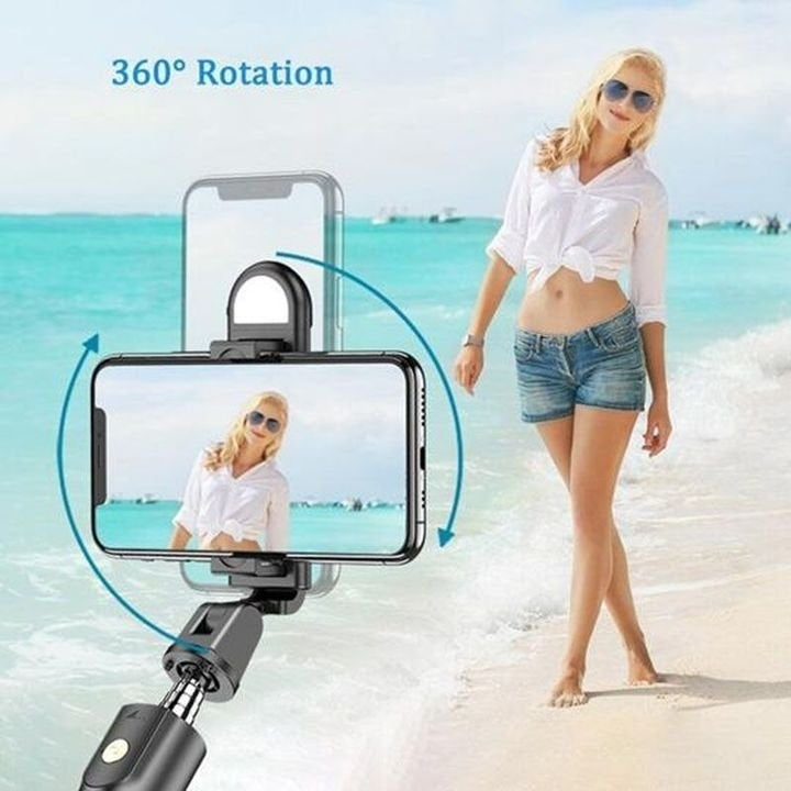 6 in 1 Wireless Bluetooth Selfie Stick Image 2