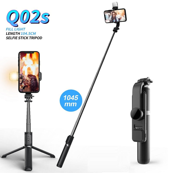 6 in 1 Wireless Bluetooth Selfie Stick Image 3
