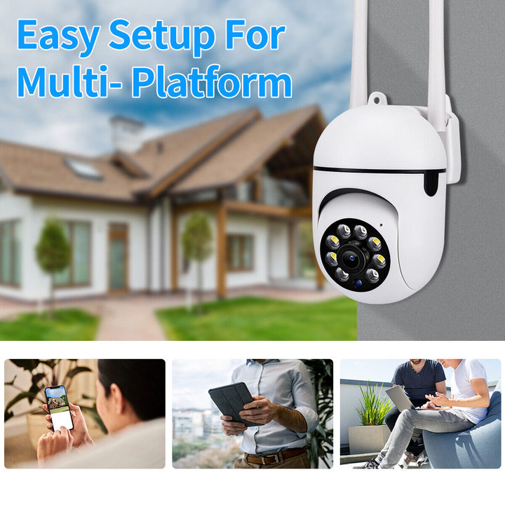 5G Wifi Wireless Security 1080P HD Camera System Outdoor Home Night Vision Camera Image 7