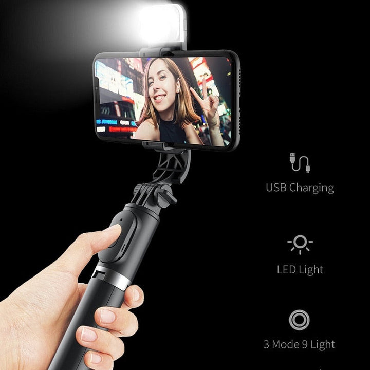 6 in 1 Wireless Bluetooth Selfie Stick Image 9