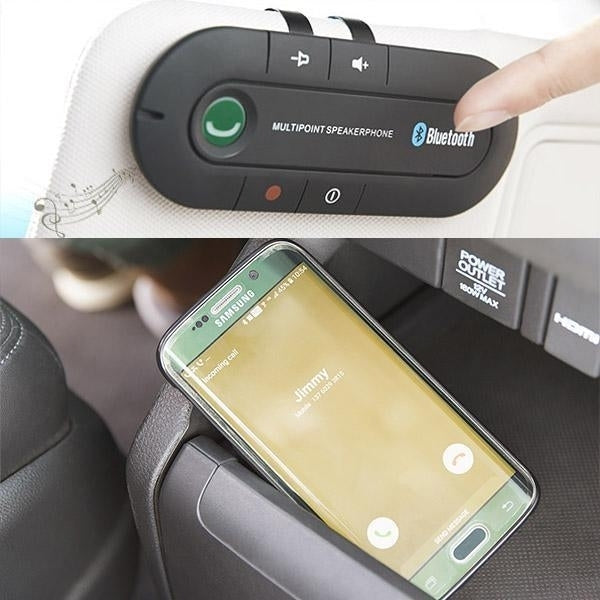 Hands-Free Bluetooth Car Visor Kit Image 3