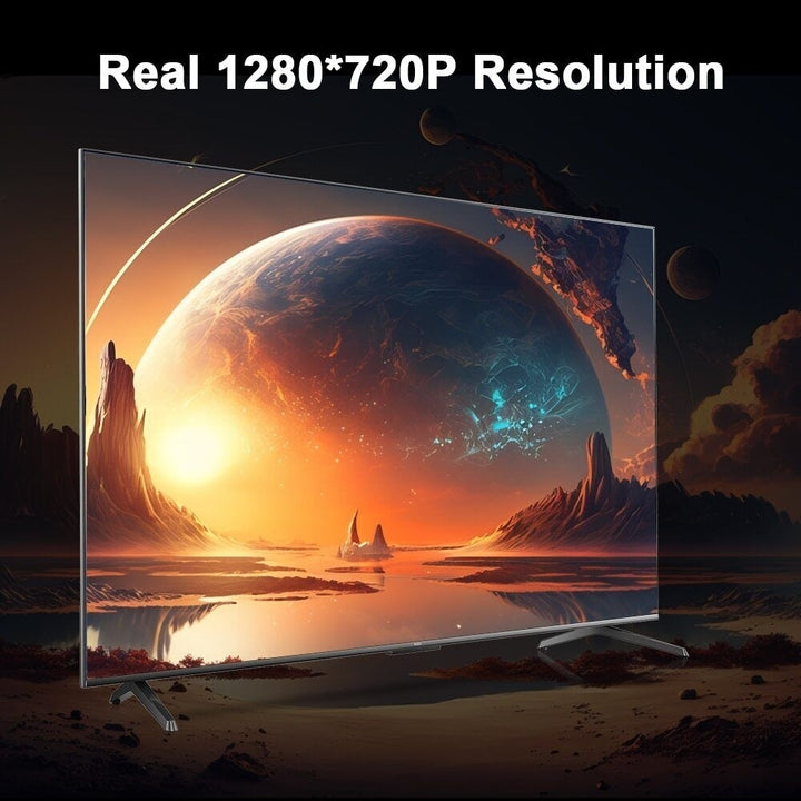 Home Theater 4K Projector Wifi6 200 ANSI Home Cinema Portable Projector Image 4