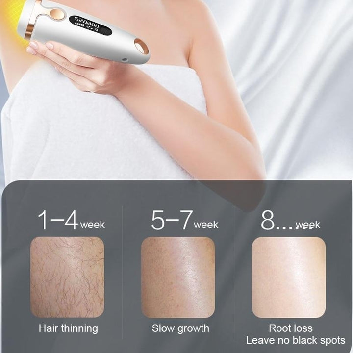 Laser Hair Removal at Home - Permanent Hair Removal for Face Legs underarms and Bikini Image 4