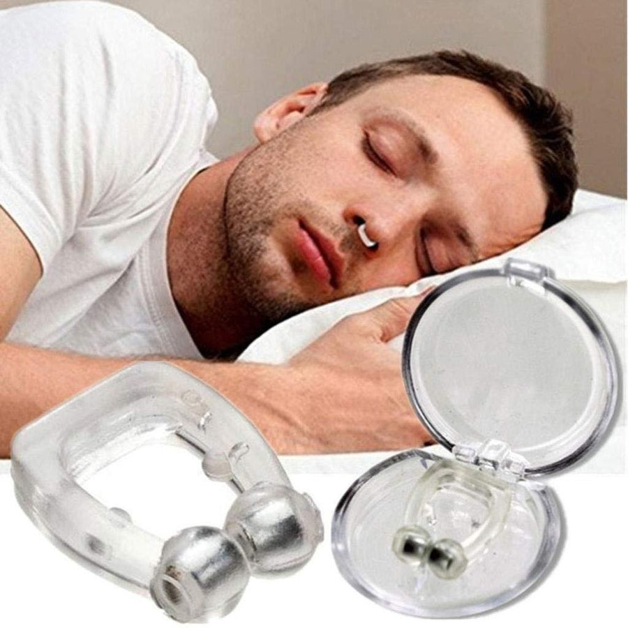 Anti Snore Nose Clip - Sleeping Aid With Carry Case Image 1