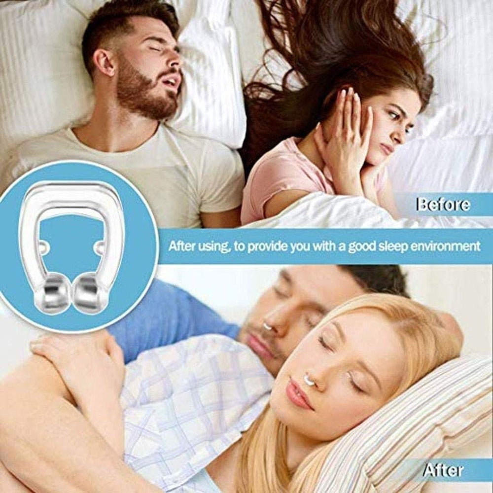 Anti Snore Nose Clip - Sleeping Aid With Carry Case Image 2