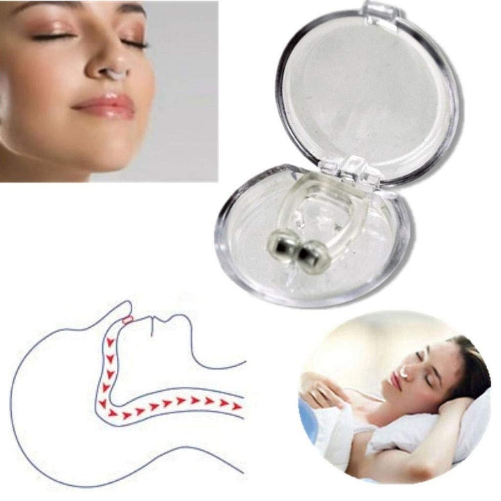 Anti Snore Nose Clip - Sleeping Aid With Carry Case Image 3