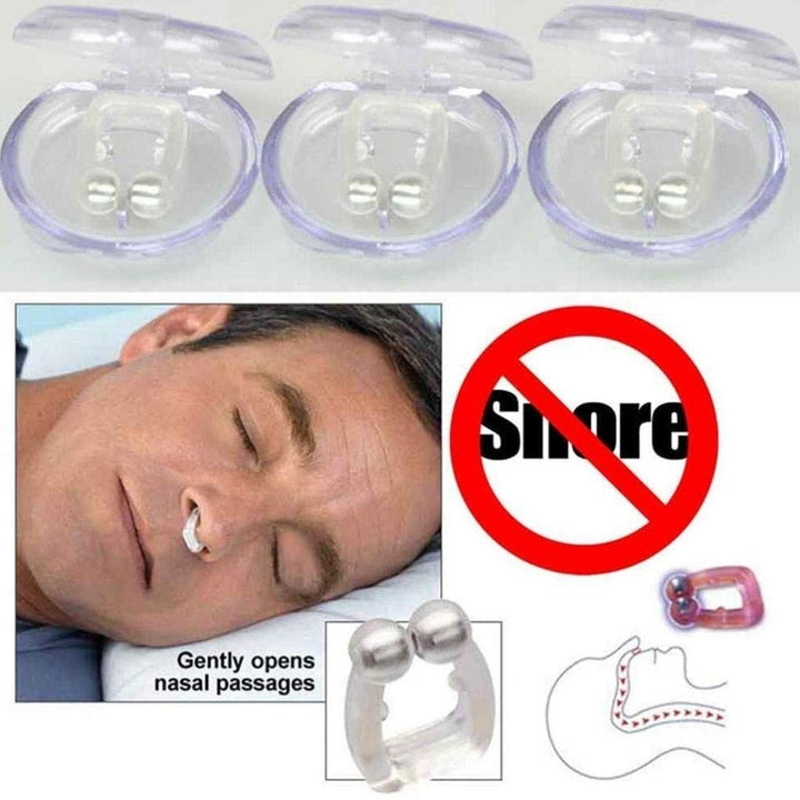 Anti Snore Nose Clip - Sleeping Aid With Carry Case Image 4