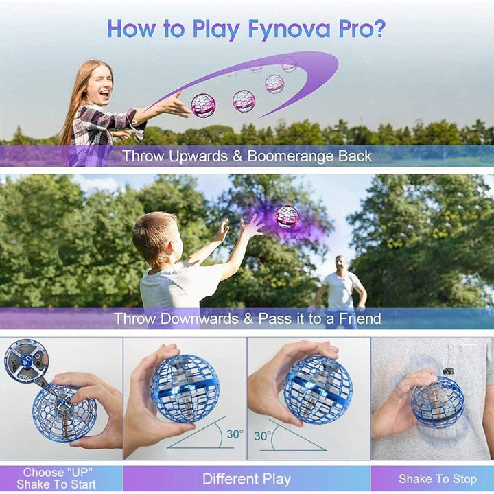 Magic Hoverball LED Flying Spinner Image 4