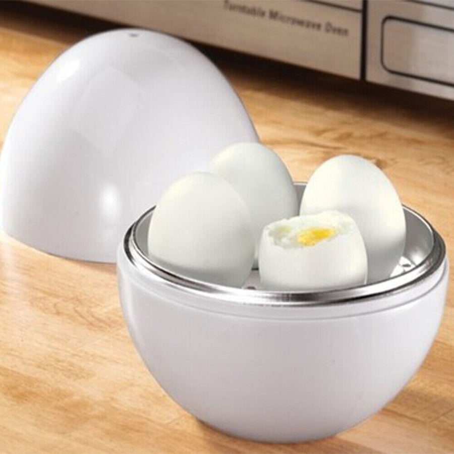 Microwave Oven Egg Boiler Pot Egg Pod Separation Shell Steamer Cooking Tools Image 1