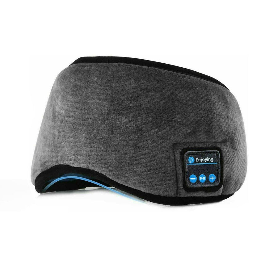 Bluetooth Sleep Mask Headphones - Good Sleep with Comfy Mask and Music Image 1