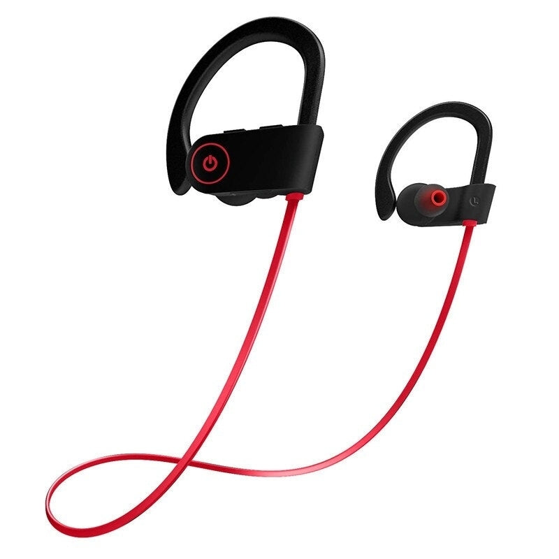 Bluetooth Stereo Sport Earphones - Perfect for RunningGym and Exercise Image 1