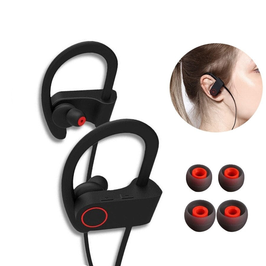 Bluetooth Stereo Sport Earphones - Perfect for RunningGym and Exercise Image 2