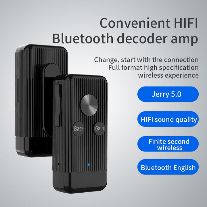 Mini HiFi Earphone Headphone Amplifier Portable Amplifier with Audio USB Cable Image 2