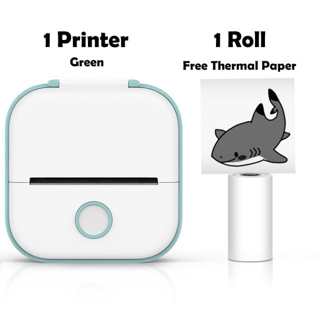 Mini Portable Sticker Printer Bluetooth Wireless Thermal Printer Image 9