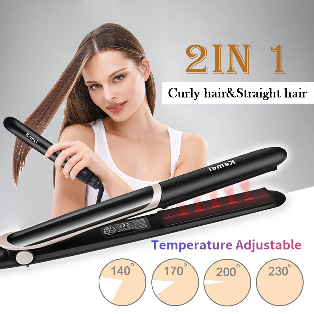 Ceramic Tourmaline Ionic Flat Iron Hair Straightener Image 2