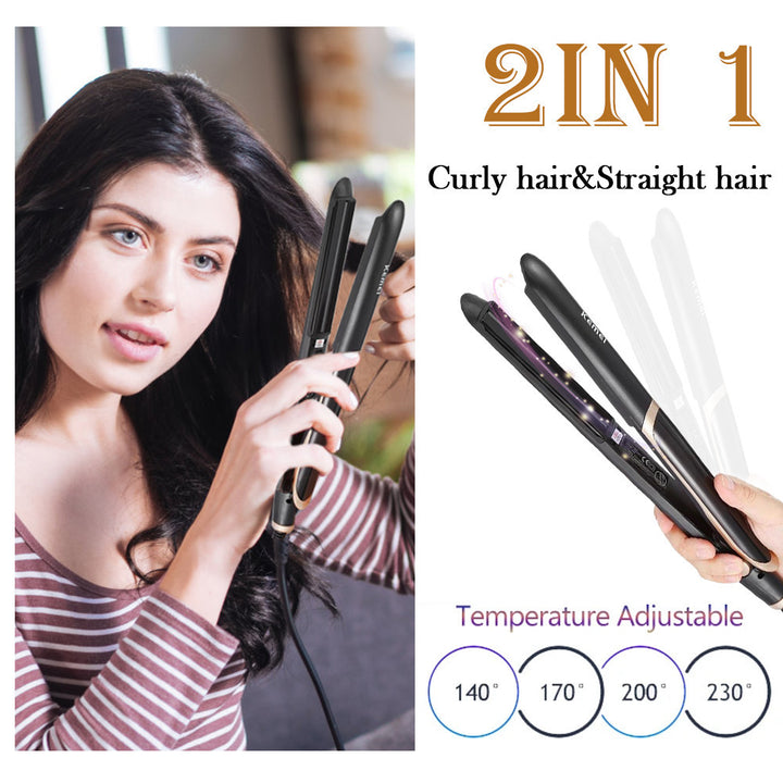 Ceramic Tourmaline Ionic Flat Iron Hair Straightener Image 3