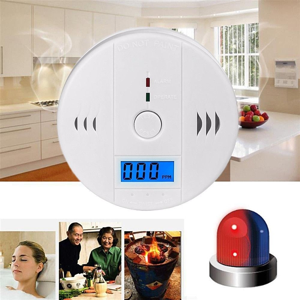 CO Carbon Monoxide Poisoning Gas Sensor Alarm Detector Image 2