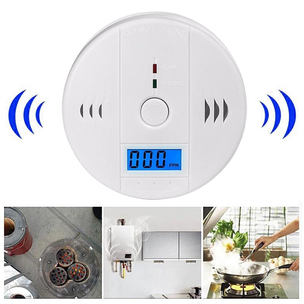 CO Carbon Monoxide Poisoning Gas Sensor Alarm Detector Image 3