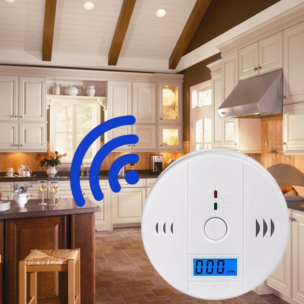 CO Carbon Monoxide Poisoning Gas Sensor Alarm Detector Image 4