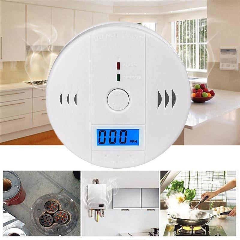 CO Carbon Monoxide Poisoning Gas Sensor Alarm Detector Image 11