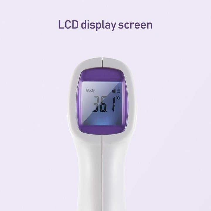 Non-contact Ear Forehead Thermometer LCD IR Infrared Temperature Measurement LCD Image 4