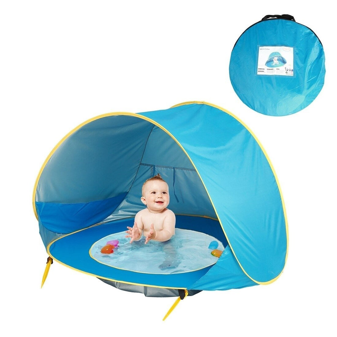 Pop-Up UV-Protection Beach Tent Image 1