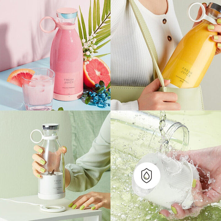 Portable Electric Juicer Blender Usb Mini Mixers Fruit Extractors Multifunction Image 2