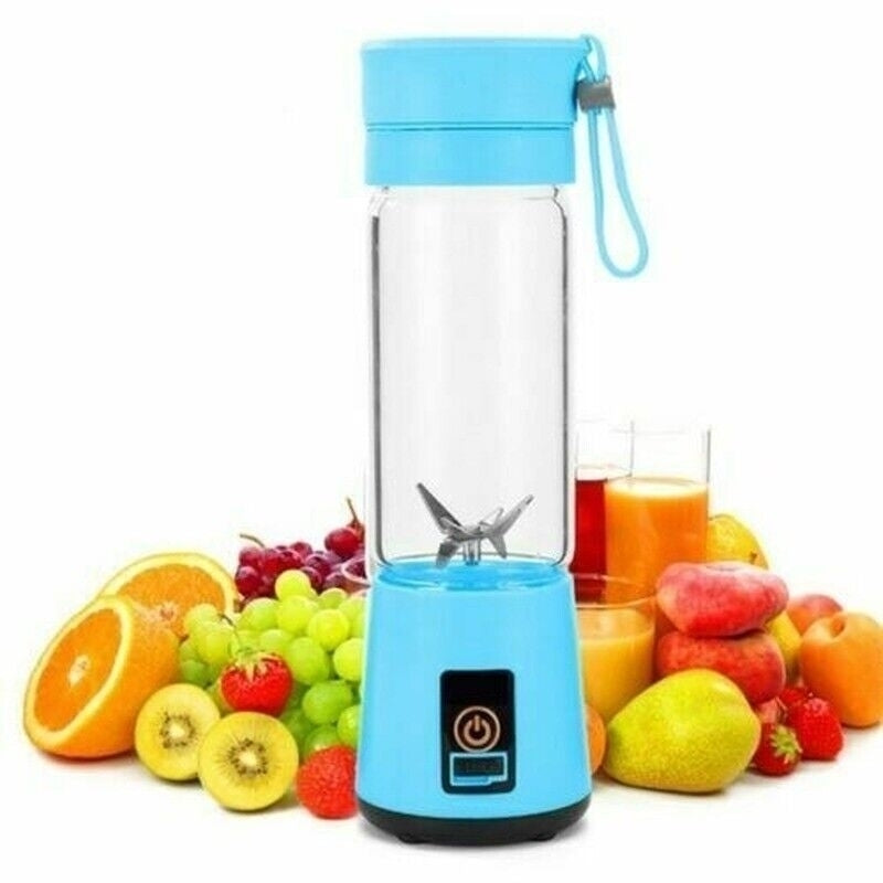 Portable Blender Juicer Cup USB Rechargeable Smoothies Mixer Fruit Machine Image 6