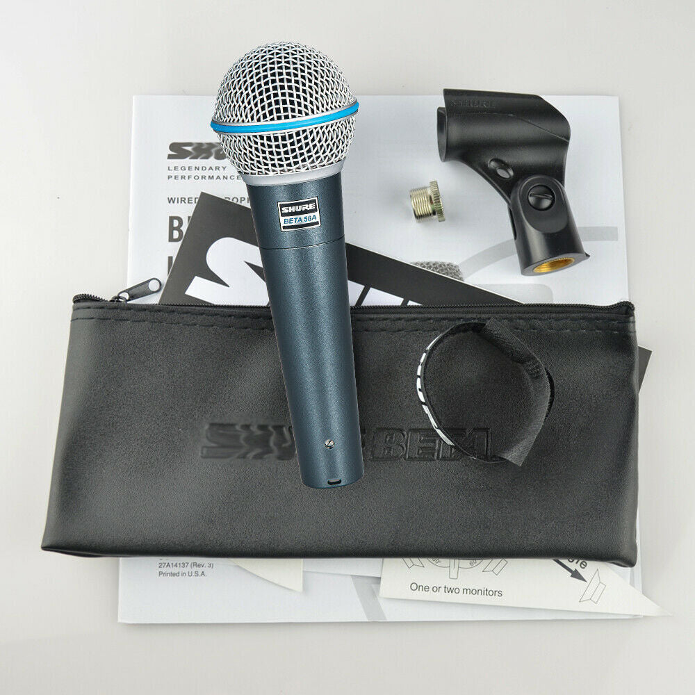 Shure Beta 58A Supercardioid Dynamic Vocal Microphone Image 3