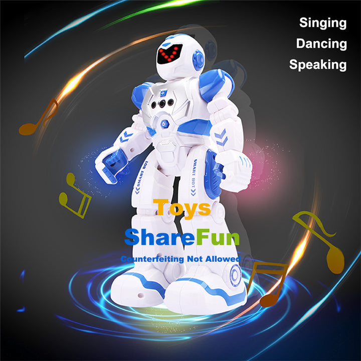 Smart RC Robot Toy Talking Dancing Gesture Sensing Programmable Robots for Kids Image 2